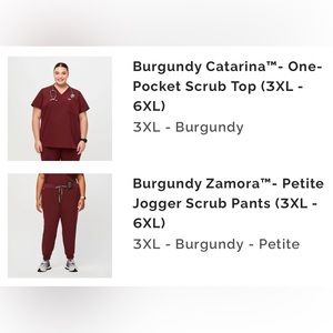 3X FIGS scrub set, great condition